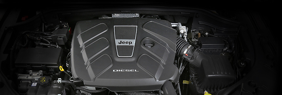 3.0-литровый дизельный силовой агрегат Jeep EXN под капотом Джип Гранд Чероки.