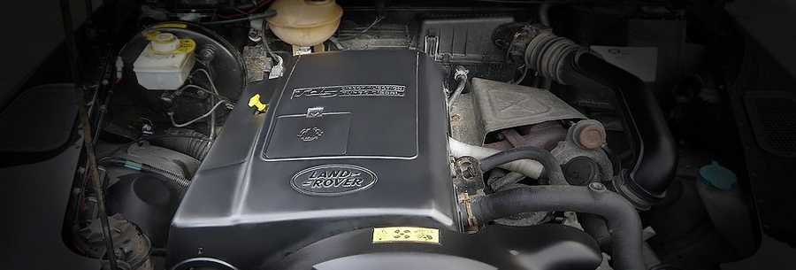 2.5-литровый дизельный силовой агрегат Land Rover 10P под капотом Рендж Ровер Дискавери.