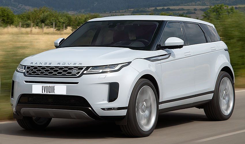Range Rover Evoque с дизельным двигателем 2.0 литра 2020 года