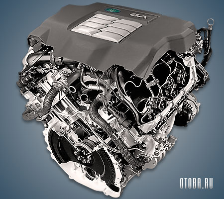 3.6-литровый дизельный мотор Ленд Ровер 368DT фото.