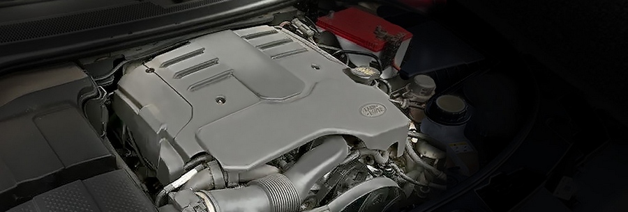 4.0-литровый бензиновый силовой агрегат Land Rover 406PN под капотом Рендж Ровер Спорт.