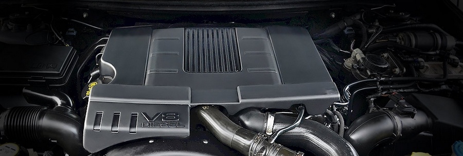 4.4-литровый дизельный силовой агрегат Land Rover 448DT под капотом Рендж Ровер Спорт.