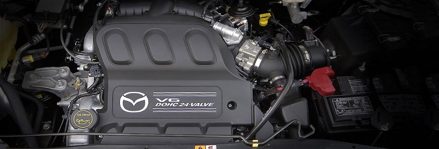 3.0-литровый бензиновый силовой агрегат Mazda AJ-VE под капотом Мазда Милления.