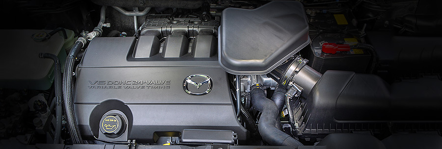 3.7-литровый бензиновый силовой агрегат CA-DE под капотом Mazda CX-9