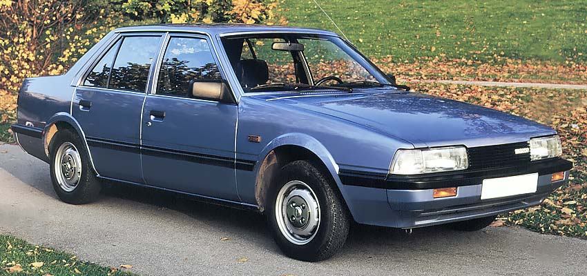 Mazda 626 с бензиновым двигателем 1.6 литра 1985 года