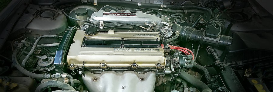 2.0-литровый бензиновый силовой агрегат Mazda FE3N под капотом Мазда Капелла.