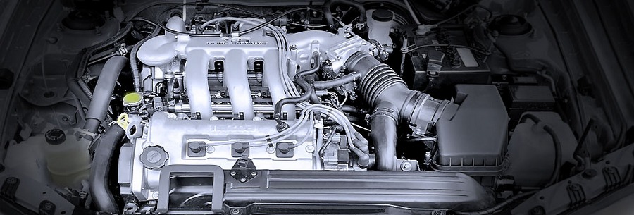 1.8-литровый бензиновый силовой агрегат Mazda K8-DE под капотом Мазда MX-3.