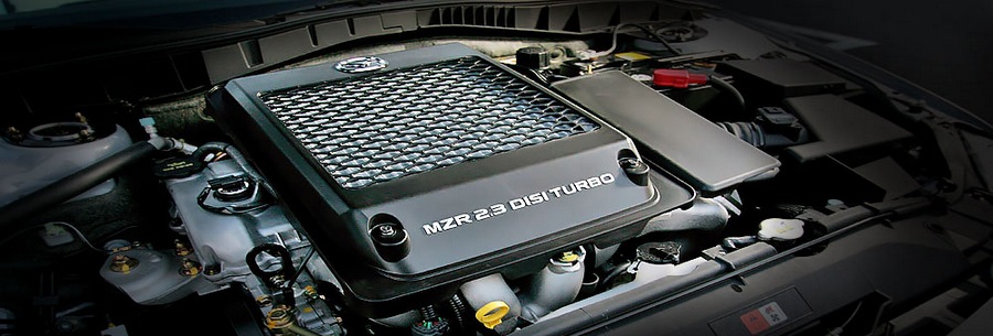 2.3-литровый бензиновый силовой агрегат Mazda L3-VDT под капотом Мазда CX-7.