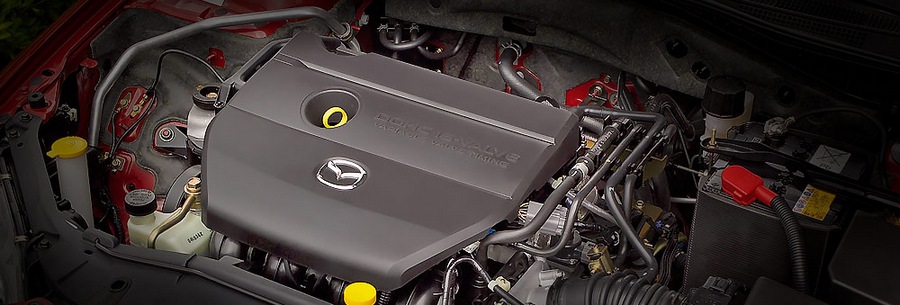 2.3-литровый бензиновый силовой агрегат Mazda L3-VE под капотом Мазда 3.