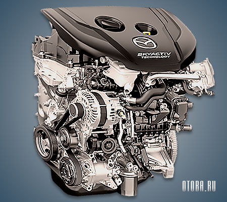 1.8-литровый дизельный мотор Мазда S8-DPTS фото.