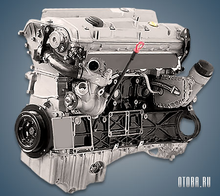 3.2-литровый бензиновый двигатель M104 фото.