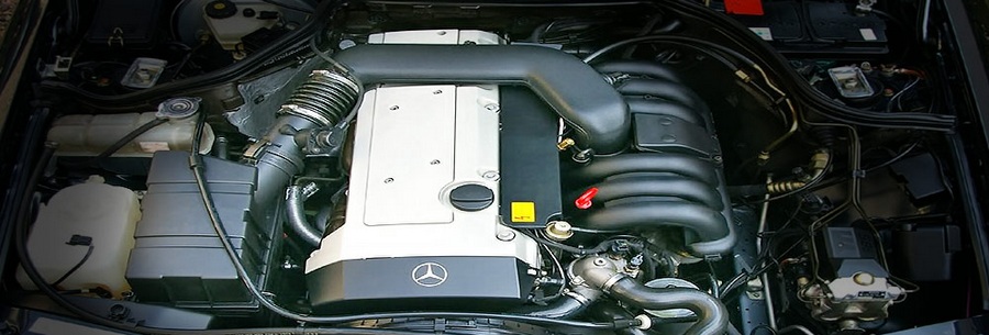 1.8 - 2.3-литровый бензиновый силовой агрегат Mercedes M111 под капотом Мерседес C-Class C200