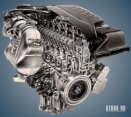 3.0-литровый бензиновый двигатель Mercedes M256 фото.