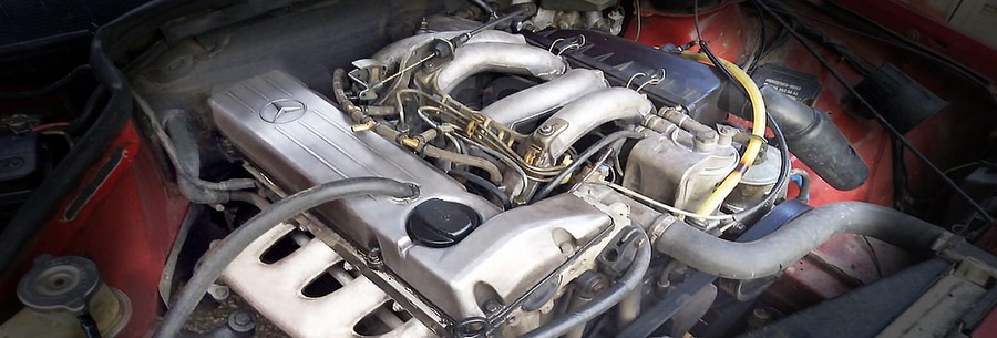 2.0 - 2.3-литровый дизельный силовой агрегат Мерседес ОМ 601 под капотом Mercedes V 230 TD