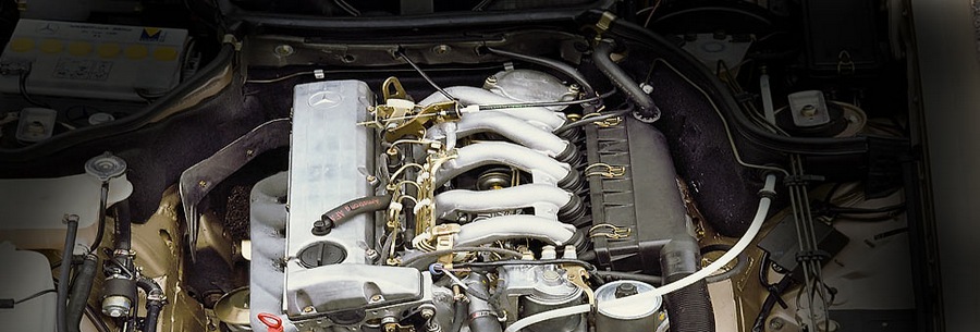 2.5 - 2.9-литровый дизельный силовой агрегат Мерседес ОМ 602 под капотом Mercedes 190D