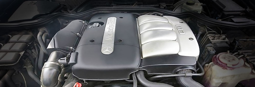 2.2-литровый дизельный силовой агрегат Мерседес ОМ 611 под капотом Mercedes E 220.