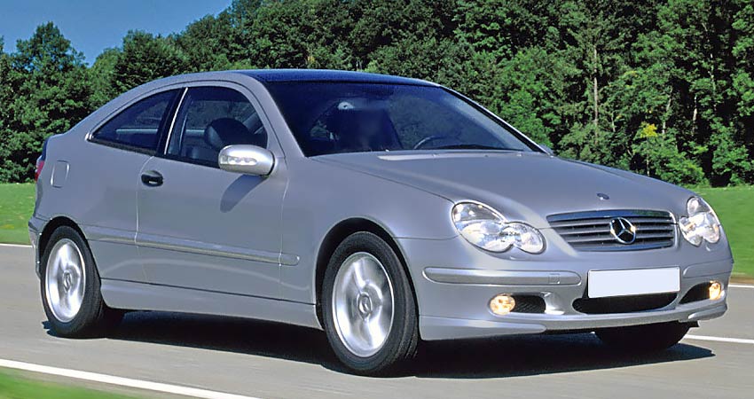 Mercedes C220 CDI с дизельным двигателем 2.2 литра 2002 года