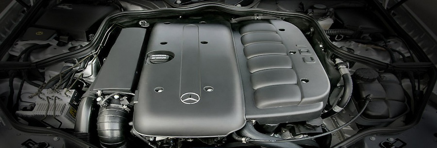 3.2 литровый дизельный силовой агрегат Мерседес ОМ 648 под капотом Mercedes S 320