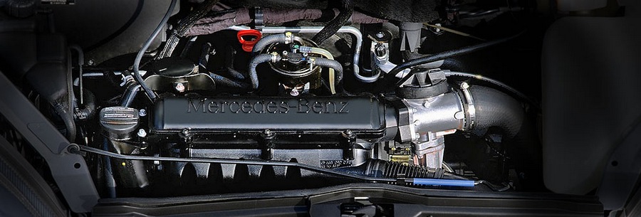 1.7-литровый дизельный силовой агрегат Mercedes OM668 под капотом Мерседес Ванео.