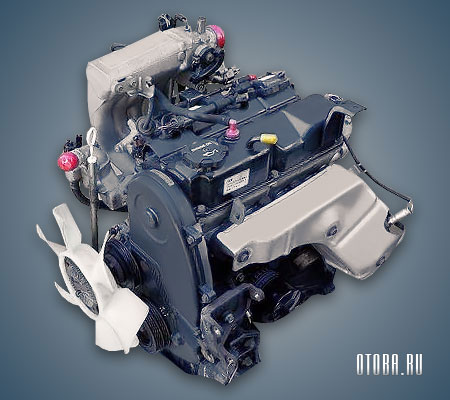 1.1-литровый бензиновый мотор Митсубиси 4A31 фото.