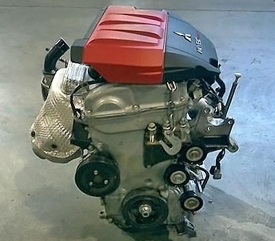 Б У двигатель Mitsubishi 4B11T