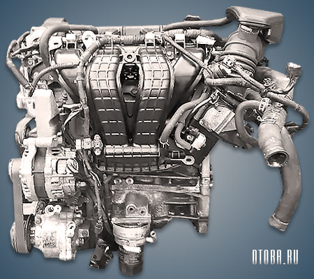 2.0-литровый бензиновый мотор Митсубиси 4J11 фото.