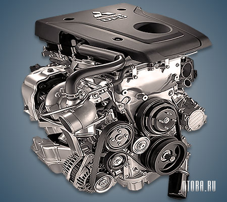 2.4-литровый дизельный мотор Митсубиси 4Н15 фото.