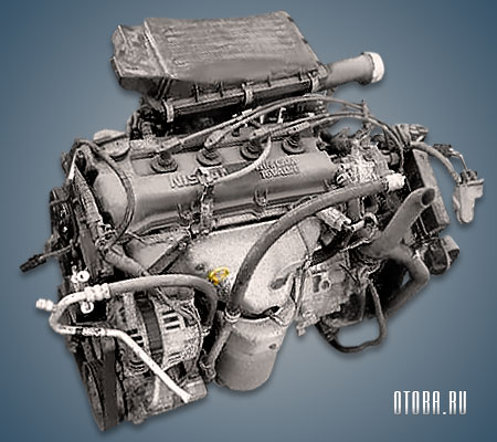 1.4-литровый бензиновый мотор Ниссан CGA3DE фото.