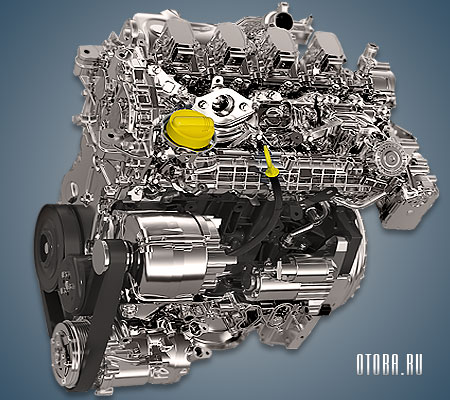 1.3-литровый бензиновый мотор Ниссан HR13DDT фото.