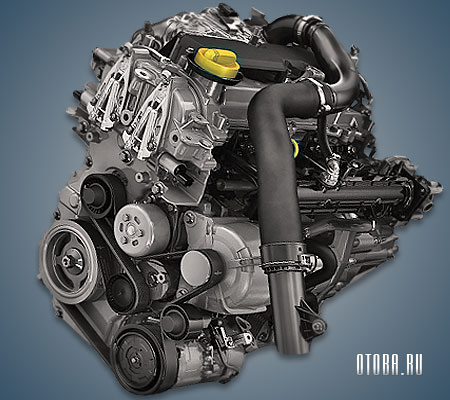 1.2-литровый бензиновый мотор Ниссан HRA2DDT фото.