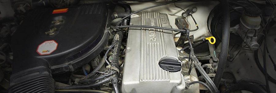 2.4-литровый бензиновый силовой агрегат Nissan KA24E под капотом Ниссан Террано 2.