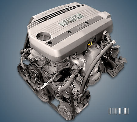 1.8-литровый бензиновый двигатель Nissan QG18DD фото.
