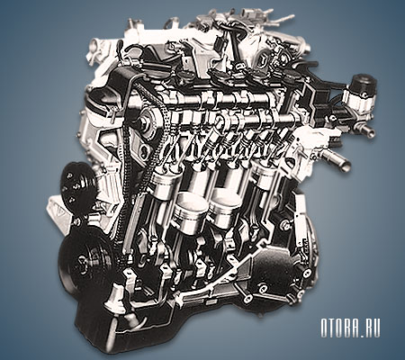 1.8-литровый бензиновый мотор Ниссан QG18DE фото.