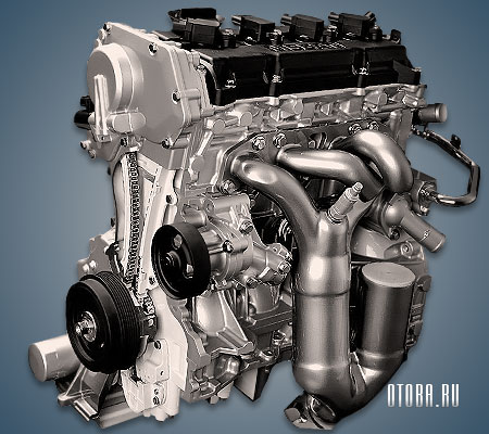 2.0-литровый бензиновый мотор Ниссан QR20DE фото.