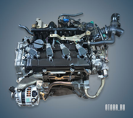 Двигатель QR25DD фото.