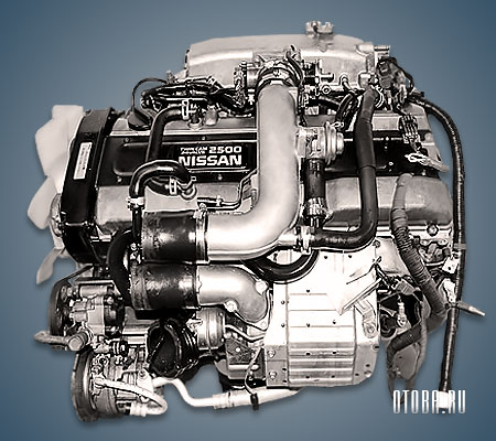 2.5-литровый бензиновый мотор Ниссан RB25DET фото.