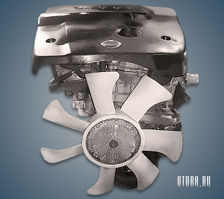 4.8-литровый бензиновый мотор Ниссан TB48DE фото.