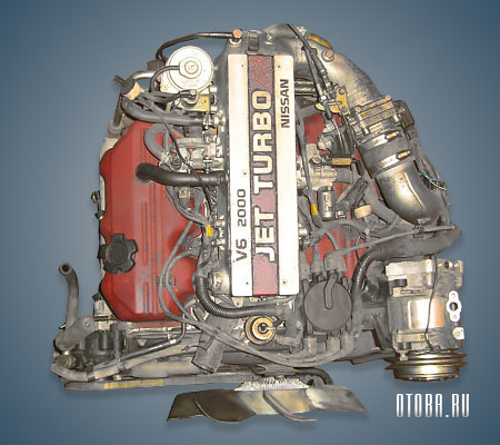 2.0-литровый бензиновый мотор Ниссан VG20ET фото.