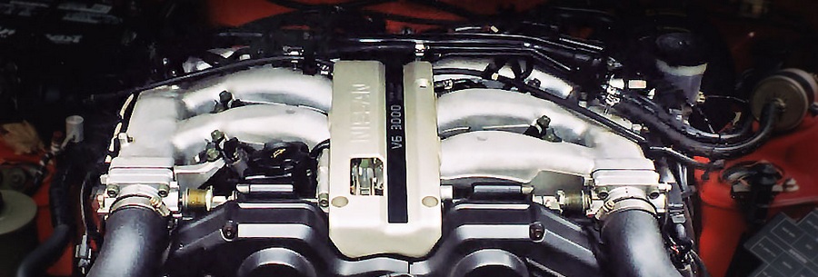 3.0-литровый бензиновый силовой агрегат VG30DE под капотом Ниссан Леопард.