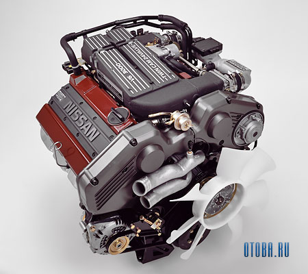 Двигатель VG30DET фото.