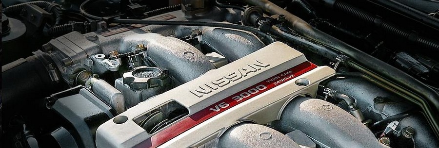 3.0-литровый бензиновый силовой агрегат VG30DETT под капотом Ниссан 300 ЗХ.