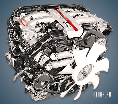 3.0-литровый бензиновый мотор Ниссан VG30DETT фото.