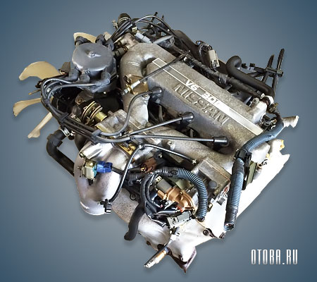 Двигатель VG30E фото.