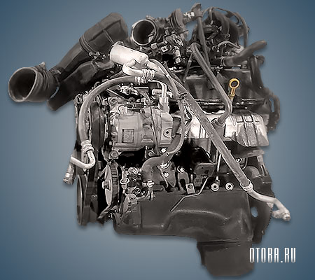 3.3-литровый бензиновый мотор Ниссан VG33E фото.