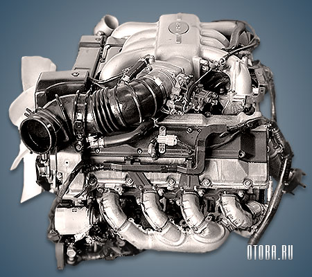 4.5-литровый бензиновый мотор Ниссан VH45DE фото.