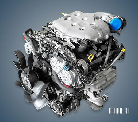 3.0-литровый бензиновый мотор Ниссан VQ30DD фото.