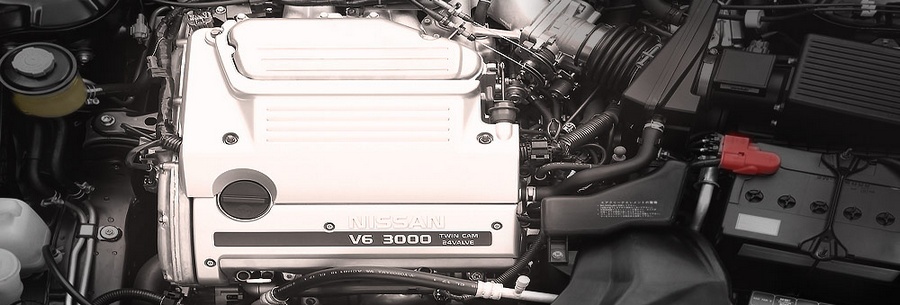 3.0-литровый бензиновый силовой агрегат VQ30DE под капотом Ниссан Цефиро.