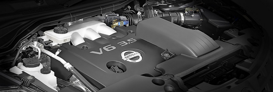 3.5-литровый бензиновый силовой агрегат Nissan VQ35DE под капотом Ниссан Мурано.