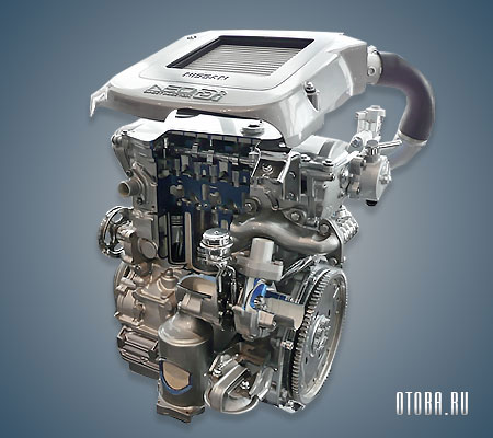 2.5-литровый дизельный мотор Ниссан YD25DDTi фото.