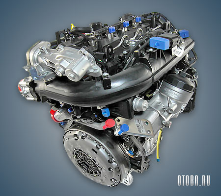 Двигатель A17DTR фото.
